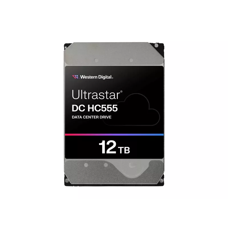 Kietasis diskas | WESTERN DIGITAL ULTRASTAR | Ultrastar DC HC555 | 12TB | 512 MB | 7200 aps./min. | 3,5 colio | 0B48720