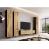 Cama TV Stand VIGO '180' 30/180/40 Juoda/wotan oak