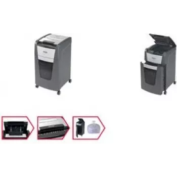 Rexel Optimum AutoFeed+ 225M automatinis mikro pjovimo popieriaus smulkintuvas P5