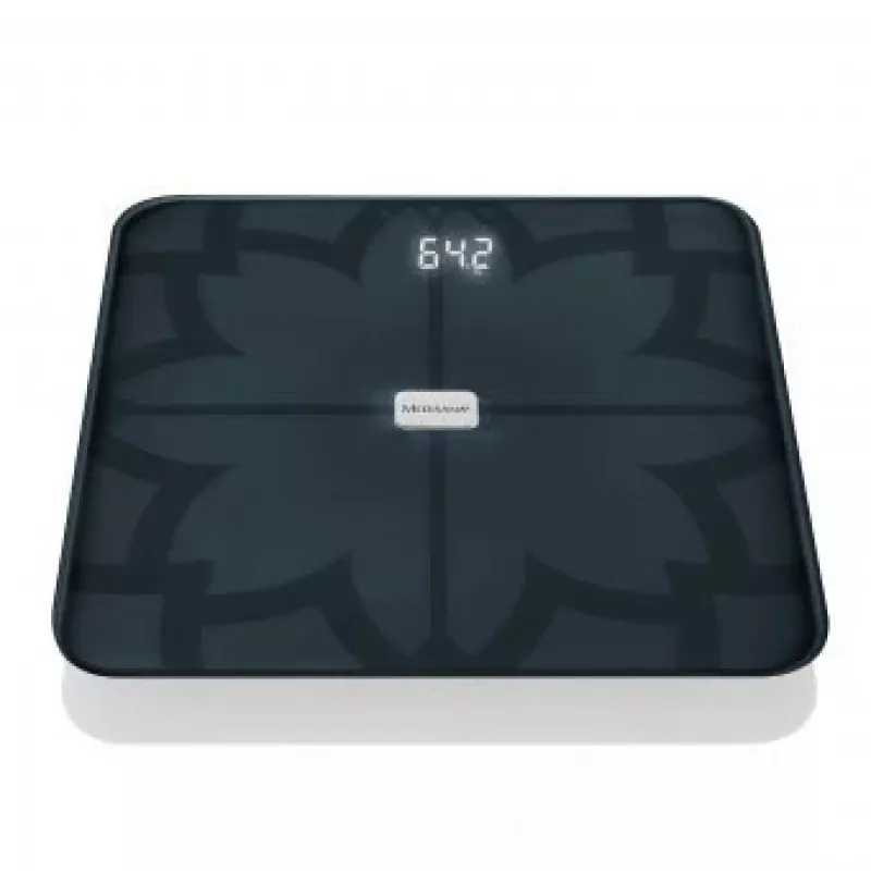 Medisana BS 450 kūno analizatoriaus svarstyklės, Max 180kg, Juodos, Bluetooth, ITO jutikliai (40510)