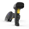Belaidis brūkšninių kodų skaitytuvas QOLTEC 50856 – 1D ir 2D, USB, ABS korpusas, 170×62×100 mm, 203 g