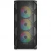 Sharkoon AK3 RGB Midi Tower Juoda