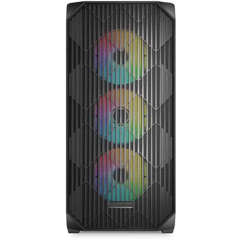 Sharkoon AK3 RGB Midi Tower Juoda