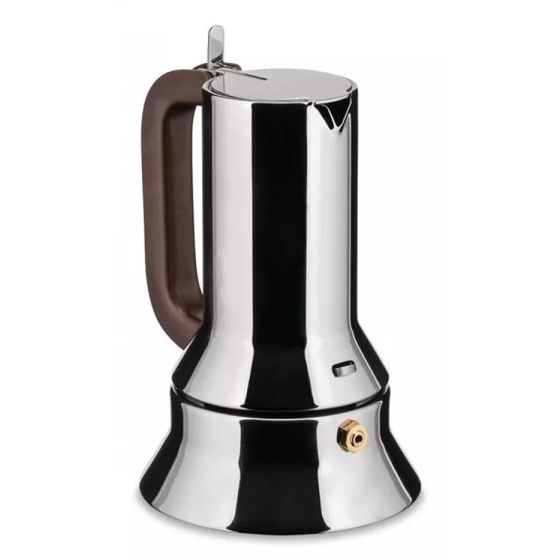 Moka puodas Alessi 9090/6 nerūdijantis plienas 205 mm aukštis