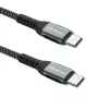 USB laidas Qoltec 52358 1,5 m USB C juodas USB 2.0 0,48 Gbit/s
