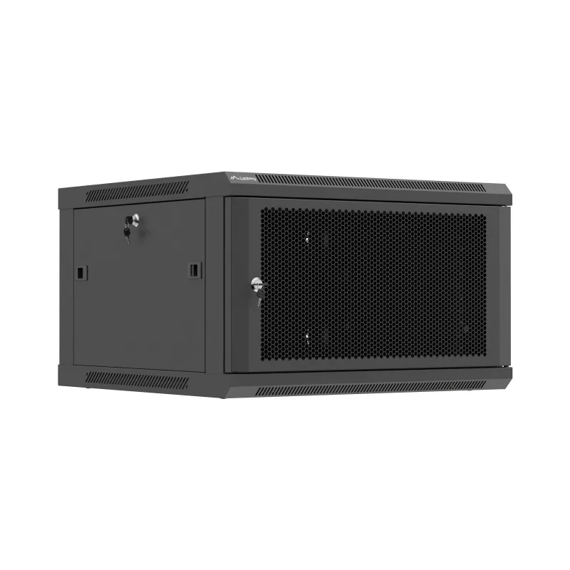 Sieninis 19 inch spintos stovas 6U 600x600 juodas Lanberg WF01