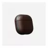 Odinis AirPods dėklas Nomad V3 Rustic Brown – apsauginis odinis dangtelis AirPods įkrovimo dėklui
