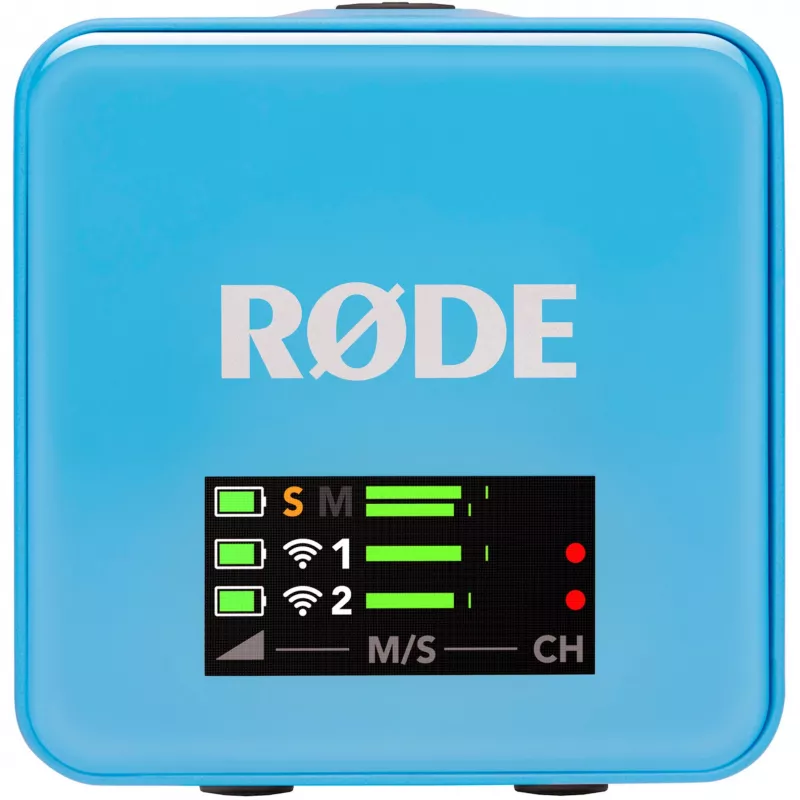 RØDE Wireless GO III Blue - belaidė mikrofono sistema (mėlyna)
