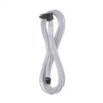 CableMod PCIe 12VHPWR StealthSense ModMesh pintas laidas Corsair Type 5 RMx SHIFT 16 kontaktų iki 90° 16 kontaktų, 65 cm, baltas