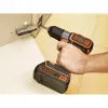 Gręžtuvas Black & Decker ASD18K-QW, be raktelio, 1,5 Ah, juodos/oranžinės spalvos