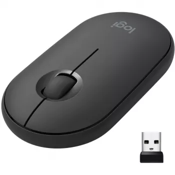 PELĖ OPTINĖ BELAIDĖ LOGITECH PEBBLE M350 GRAFITINĖ 910-005718