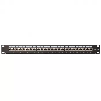Pataisų skydelis Extralink CAT6A STP, 24 prievadai