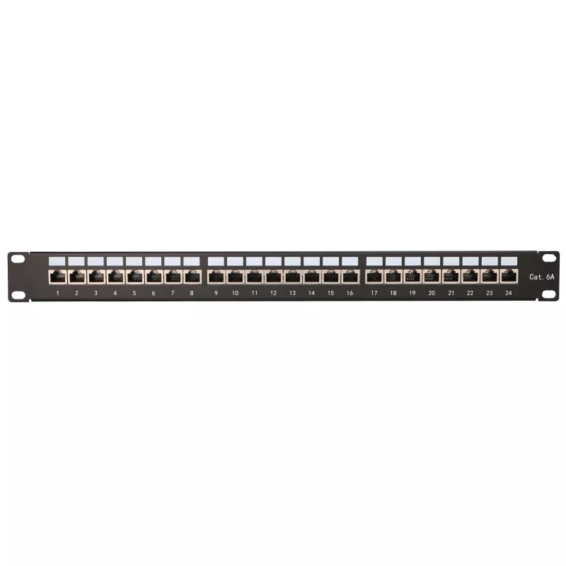 Pataisų skydelis Extralink CAT6A STP, 24 prievadai