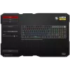 iBOX Aurora K-6 IKGMK6 mechaninė žema žaidimų klaviatūra, laidinė + RF belaidė + Bluetooth, KRGD Red jungikliai, LED pašvietimas, QWERTY anglų k., juoda