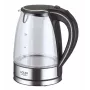 Adler AD 1225 elektrinis virdulys 1,7 L juodas, nerūdijantis plienas, permatomas 2200 W