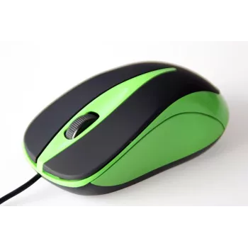 Laidinė optinė pelė 800 dpi juoda & žalia MT1091G
