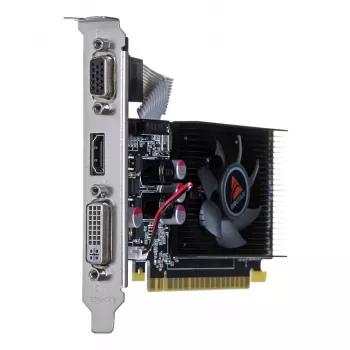 Vaizdo plokštė BIOSTAR GeForce GT 610 – 2 GB GDDR3, 64 bitų, PCIe x16, 700 MHz