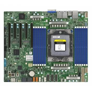 Pagrindinė plokštė Supermicro MBD-H13SSL-N-B, AMD, Socket SP5, AMD EPYC 9004, DDR5-SDRAM, iki 3 TB, SATA 6 Gb/s, USB 3.1, VGA, PCIe