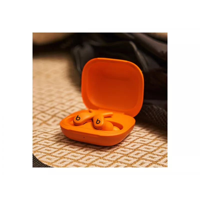 „Beats by Dr. Dre Powerbeats Fit“ belaidės ausinės sportinės įdedamosios Bluetooth oranžinės