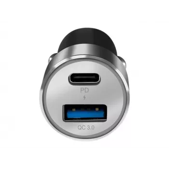 LogiLink automobilinis maitinimo šaltinis 36 W, 3 A, PD 3.0, QC 3.0, 2 išėjimai (USB, USB-C 24 kontaktų)