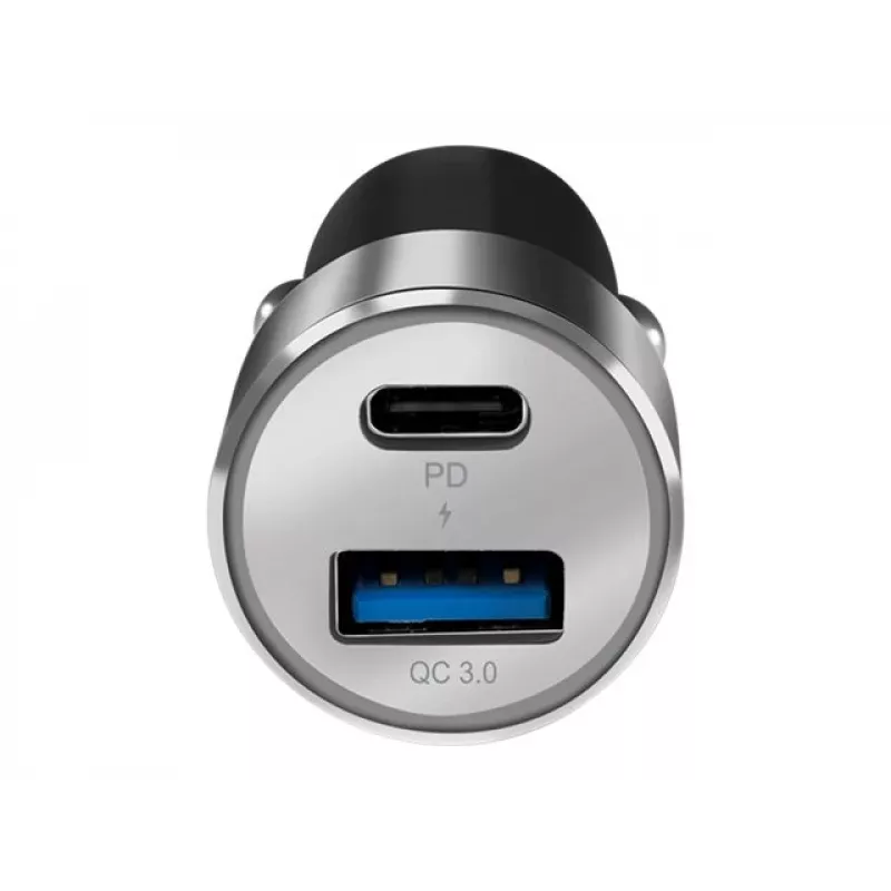 LogiLink automobilinis maitinimo šaltinis 36 W, 3 A, PD 3.0, QC 3.0, 2 išėjimai (USB, USB-C 24 kontaktų)