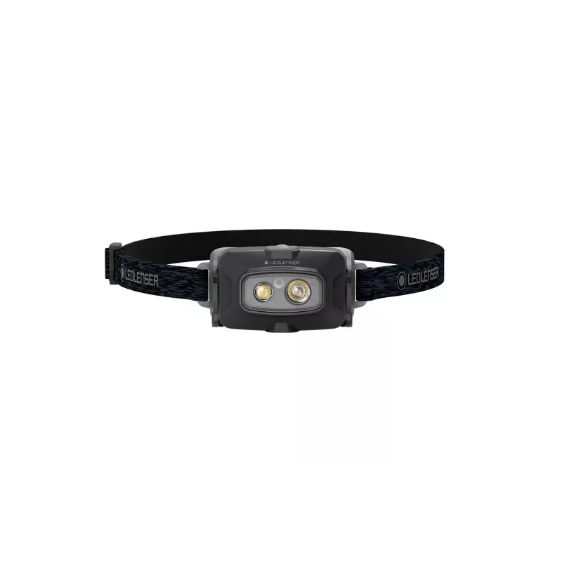 Priekinė LED lempa su galvos juosta Ledlenser HF4R Core Black IP68 20 lm