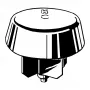 Antenos stiebo gaubtas Kathrein ZTC 05