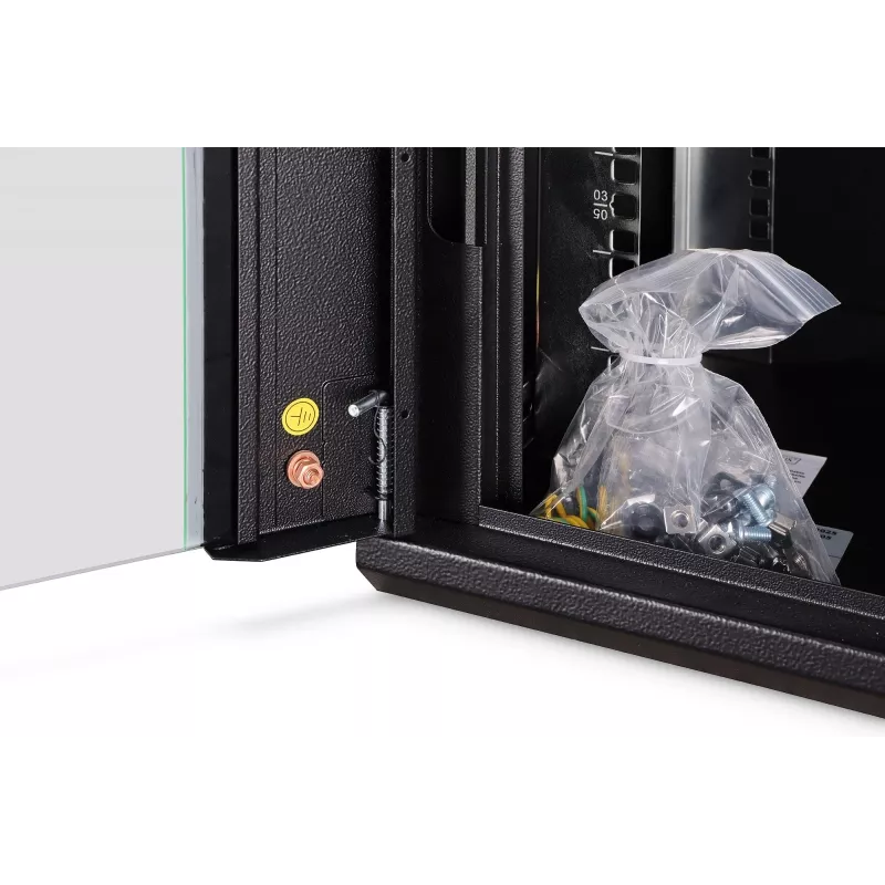 Sieninis 19 colių stovo spintas DIGITUS Dynamic-N DN-37101 — 7U, 600x450 mm, IP20, rakinamas, nesurinktas