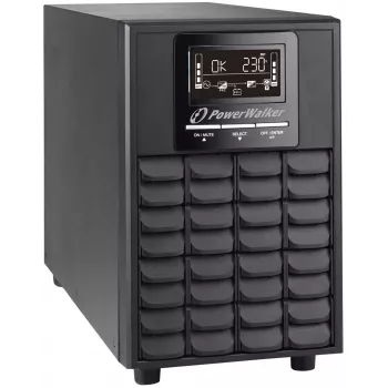 PowerWalker VFI 1000 CG PF1 nepertraukiamo maitinimo šaltinis (UPS) Dvigubos konversijos (Online) 1 kVA 1000 W 4 AC lizdai