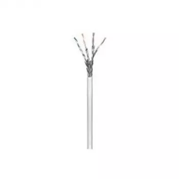 Wentronic Goobay CAT 6 tinklo kabelis, S/FTP (PiMF), pilkas, 100 m - CCA vario mišinys, AWG 23/1 (vientisas), LSZH (93956)