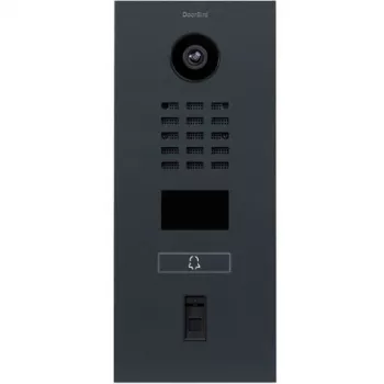 Vaizdo domofono sistema DoorBird D2101FV juoda IP65 nerūdijantis plienas