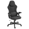 Deltaco DC130 žaidimų kėdė Soft Woven Mesh juoda (GAM-180)