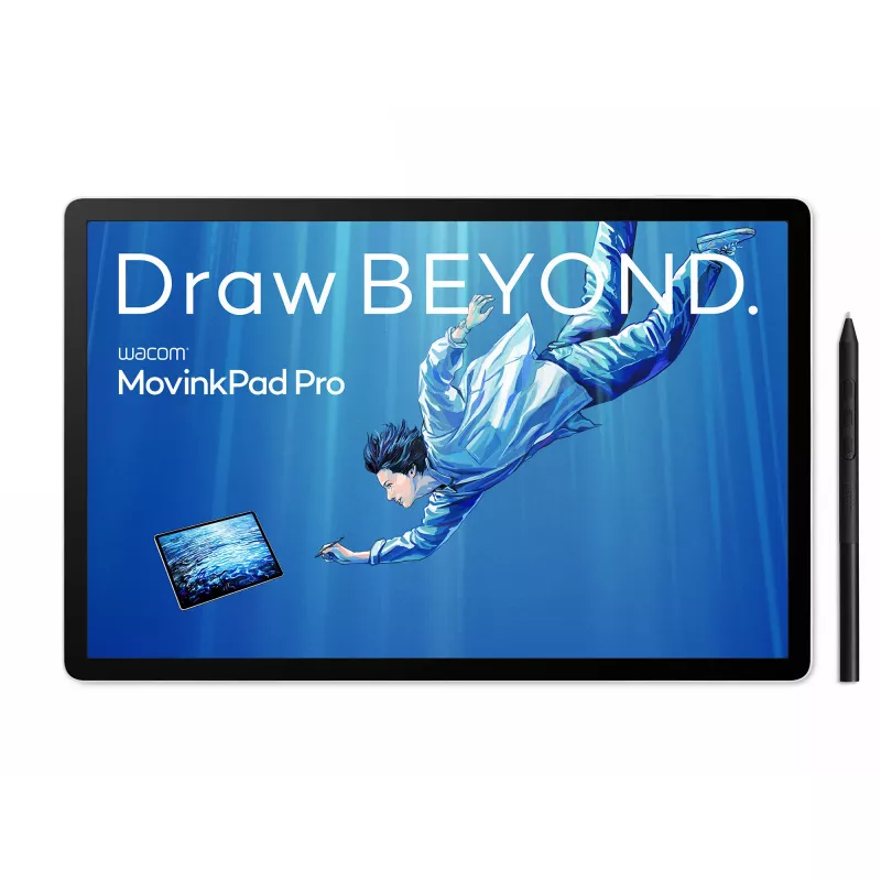 Wacom MovinkPad Pro 14, 5080 lpi, 302 x 189 mm, USB/Bluetooth, 1 cm