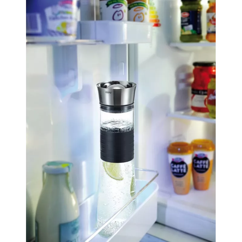 GEFU CASCADA vyno dekanteris 1 L plastikas, nerūdijantis plienas