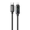 USB-C į Lightning laidas Mcdodo CA-2630 36W galios tiekimas, LED ekranas, 1,2 m