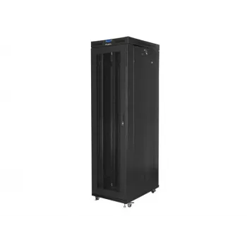 Laisvai pastatomas serverio stovas Lanberg FF01-8047-23BL 47U 1200kg Juodas