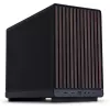 Korpusas Lian Li A3-mATX Micro Tower — Micro-ITX/Micro-ATX, Wood & Black, palaiko ATX/SFX/SFX-L maitinimo šaltinius