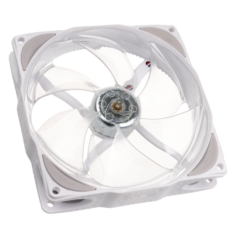 NOISEBLOCKER B12X-P 120mm ARGB korpuso ventiliatorius baltas