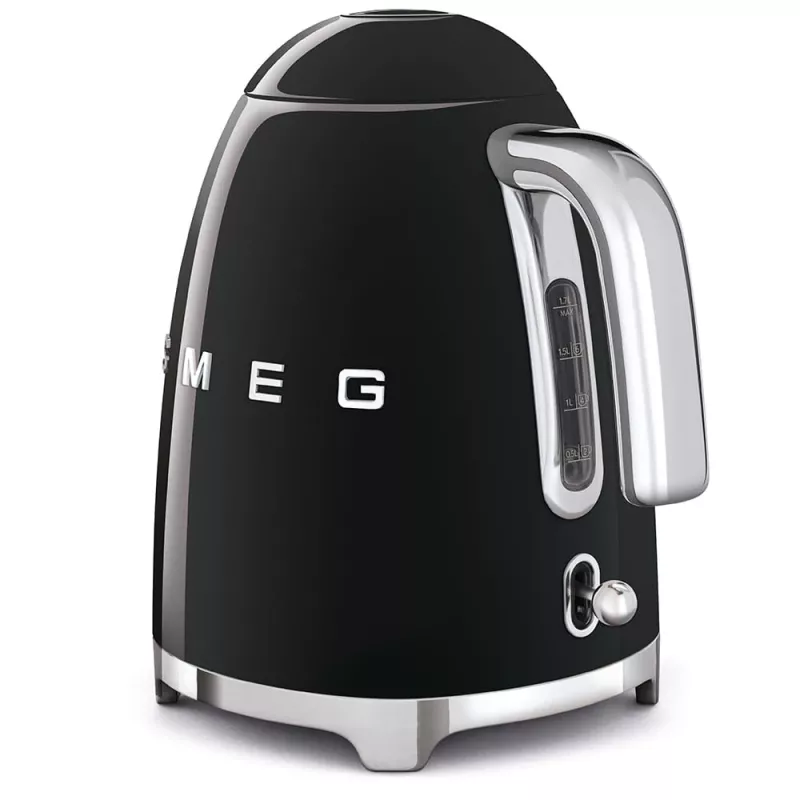 Virdulys Smeg KLF03BLEU Nerūdijantis plienas Plastikas 2400 W Juodas 1.7 L