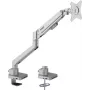 SpeaKa Professional SP-MM-600 Vieno monitorio stovas ant stalo 43,2 cm (17 inch) - 81,3 cm (32 inch) Dujinės spyruoklės technologija, Integruota dokovimo stotelė, Pakreipiamas, Sukiojamas (SP-10493144)