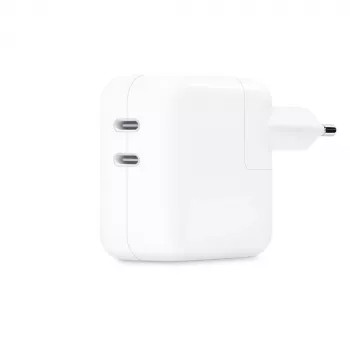 Mobiliojo įrenginio įkroviklis Apple MW2K3ZM/A 2 USB Type-C prievadai Baltas