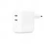 Mobiliojo įrenginio įkroviklis Apple MW2K3ZM/A 2 USB Type-C prievadai Baltas