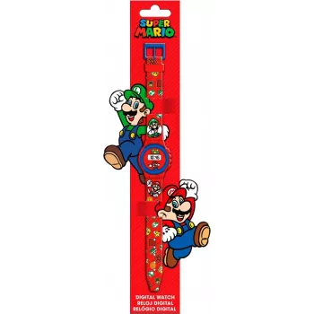 Vaikiškas laikrodis Kids Euroswan Super Mario GSM4234 – analoginis/digitalinis