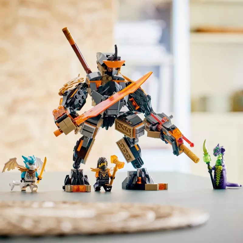 LEGO NINJAGO 71854 Kole misijinis mechas ir drakonas Zanas