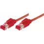 Tecline 718003R Ethernet Patch Laidas Raudonas