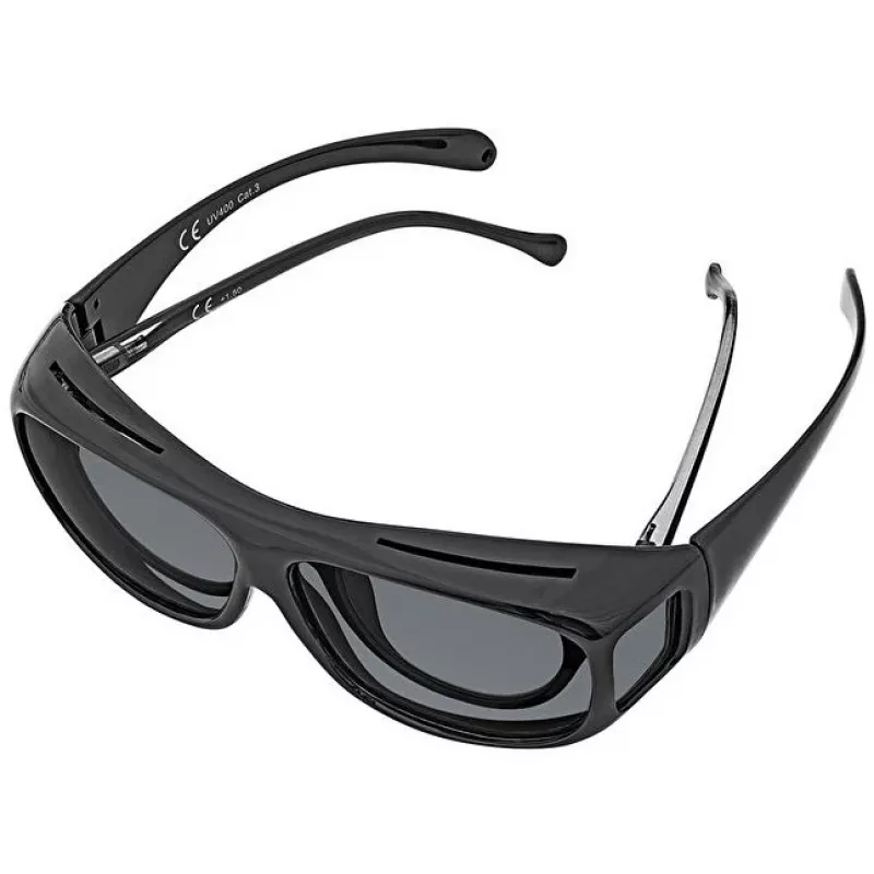 Akiniai nuo saulės WEDO 271 48599 Ovaliniai apgaubiantys, unisex, poliarizuoti lęšiai, virš akiniai