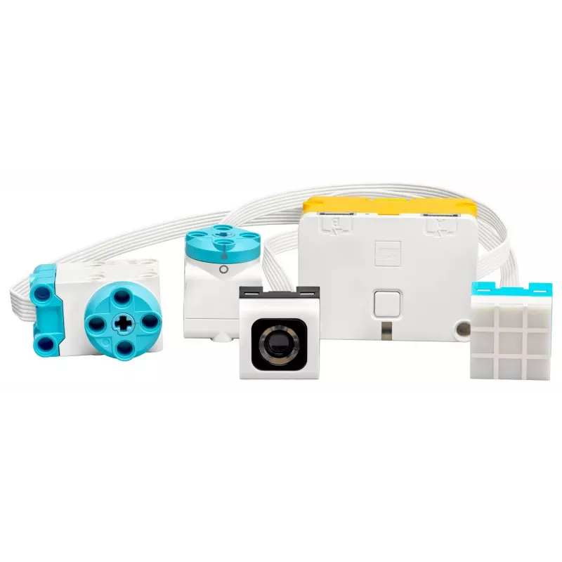 Edukacinis robotikos ir programavimo rinkinys LEGO Education Spike Essential Set A+ 45345 — 449 elementų, nuo 6 m.