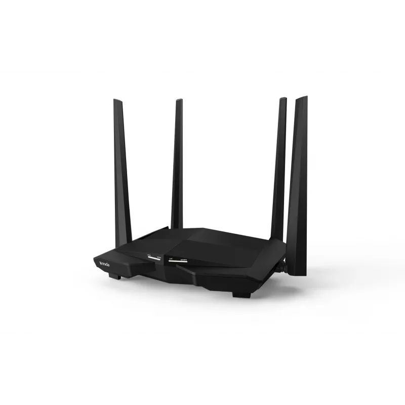 Tenda AC10 belaidis maršrutizatorius Gigabit Ethernet Dviejų juostų (2,4 GHz / 5 GHz) Juodas