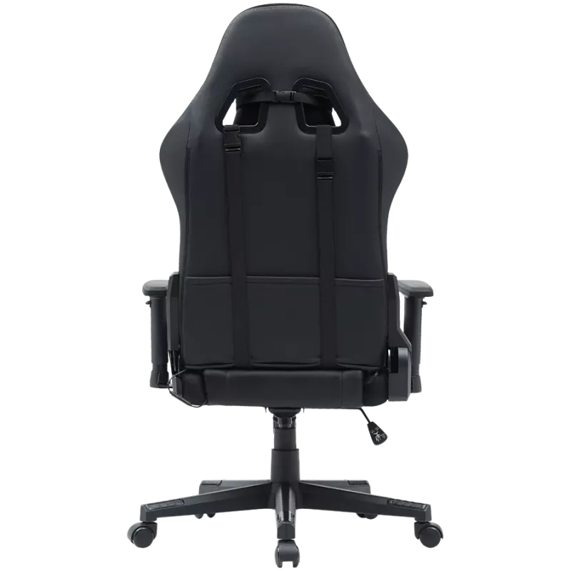 Gaming kėdė CANYON Irida RGBCH03 RGB juoda ergonomiškas dizainas, reguliuojami porankiai, atlošiama nugara