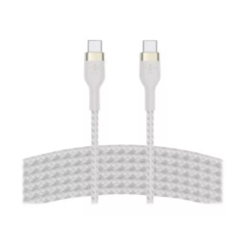 Belkin BOOSTCHARGE PRO Flex USB laidas 3 m USB 2.0 USB C baltas (CAB011BT3MWH)